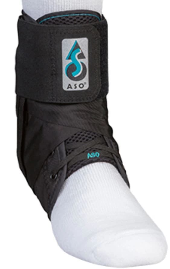 ASO Stabilizing Ankle Brace, Adult, Nylon, Size Small (11-12"), Left/Right - Brace Orthopedic Aso Ankle Nyl - Image 1