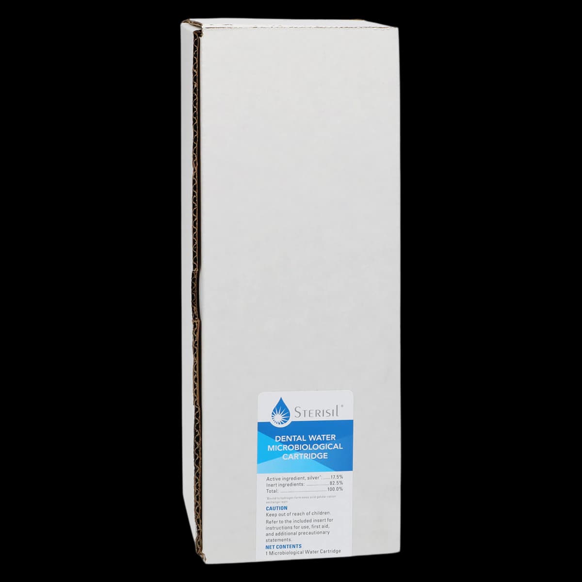 Sterisil Valved Cartridge 10, 10-3/8" L x 2.5" D, 1/Box, CV-10 - Sterisil Valved Cartridge 10 - Image 1