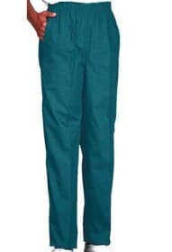Fashion Seal Healthcare® Ladies' Fashion Pants, 65/35 Fashion Poplin®, Dark Teal, Extra Small, 1/Pkg thumbnail 2