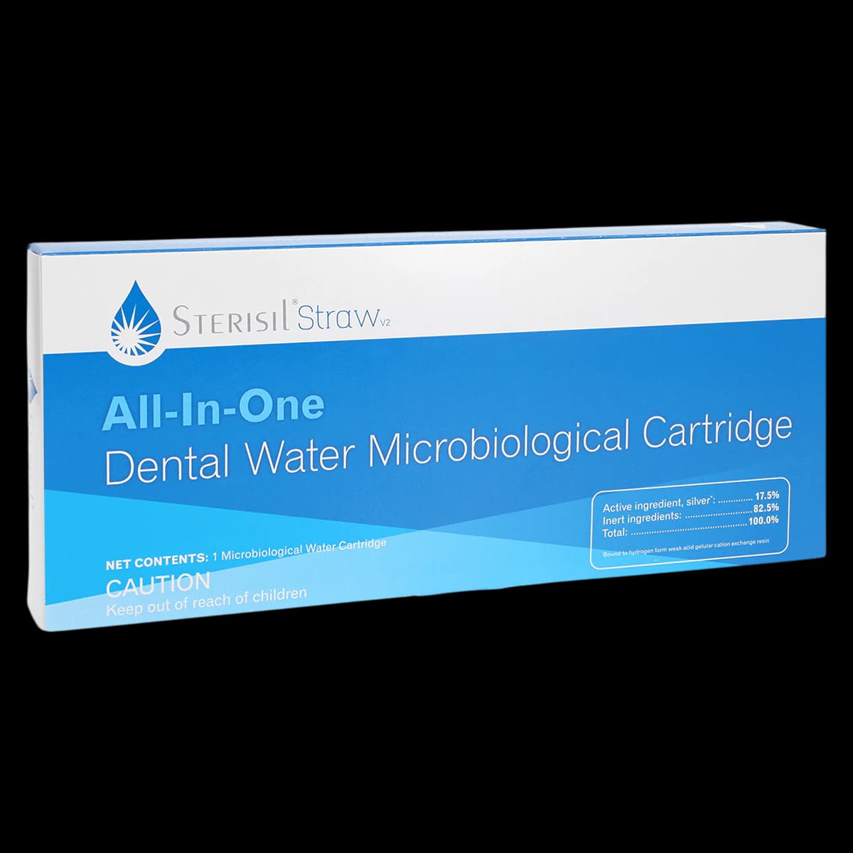 Sterisil 365-Day Straw Waterline Treatment Cartridge for Distilled Water, 1/Pk, S365 - Sterisil® Straw 365 Day - For Use with Distilled Water - Image 1
