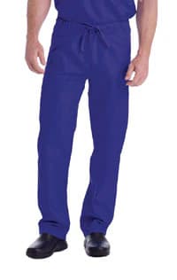 Landau 7602 Reversible Unisex Scrub Pant, Grape, X-Small, 65% Polyester / 35% Cotton, Each - Scrub Pant Reversible Unisex - Image 1