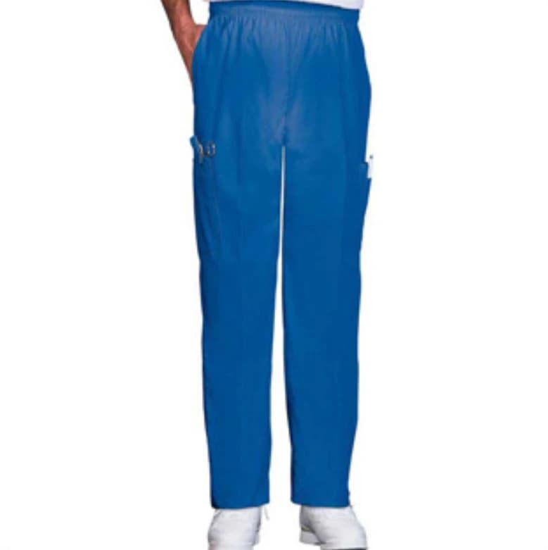 Fashion Seal Ultimate Scrub Pant, Unisex, Ceil Blue, Small, 65% Polyester/35% Cotton, Style 7434, 4 Pockets - Unisex Ultimate Pants Blue - Image 1