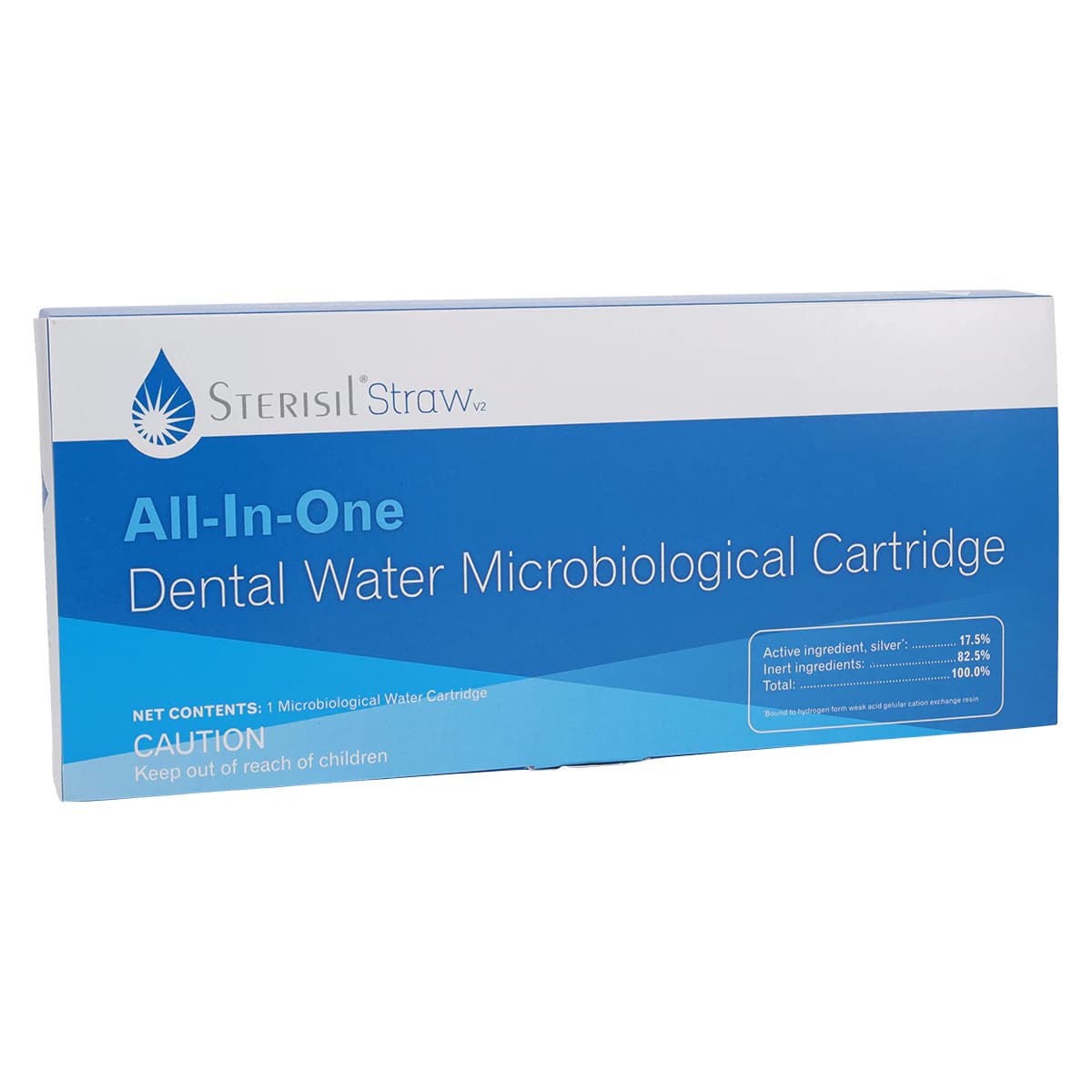 Sterisil Straw 90-Day Waterline Treatment Cartridge for Distilled Water, CS-S90 - 90 Days for Use with Distilled Water, CS-S90 - Image 1