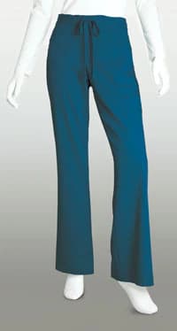 Grey's Anatomy Bahama Women's Scrub Pant, 5-Pocket, Drawstring, Petite, X-Small, 4232 - Scrub Pant 5 Pkt Tie-Fr Petite - Image 1