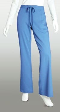 Grey's Anatomy Scrub Pant, 5-Pocket Tie-Front, Petite, Women's X-Small, Ceil Blue, 4232 - Scrub Pant 5 Pkt Tie-Fr Petite - Image 1