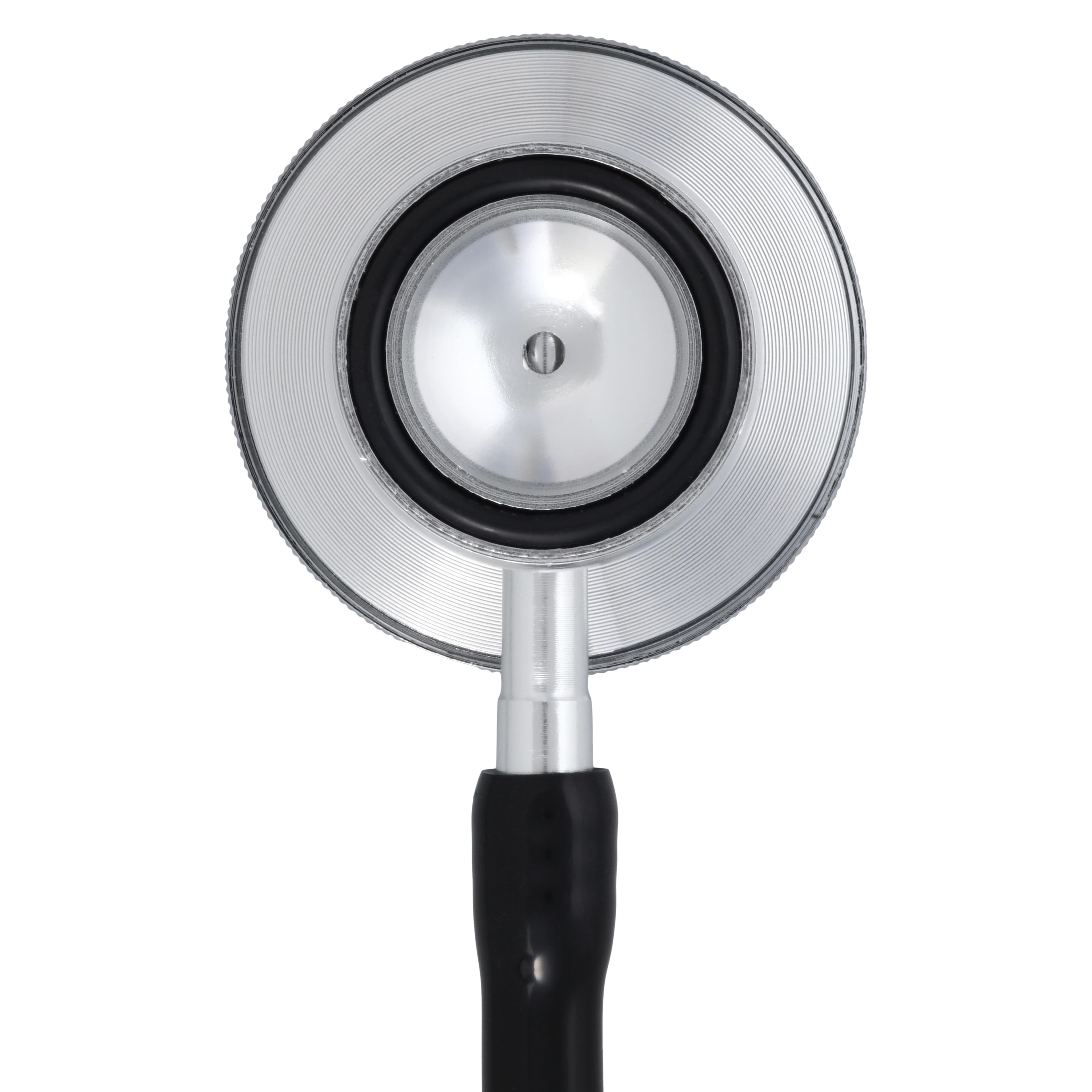 Mabis Teaching/Training Stethoscope, Dual Head, Adult, Black, Single Lumen Tubing, 10-446-020 thumbnail 3
