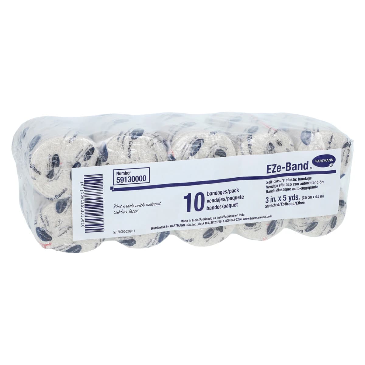 Novaplus Elastic Bandage, Cotton/Polyester, 3" x 5 yd, Non-Sterile, 10/Box thumbnail 4