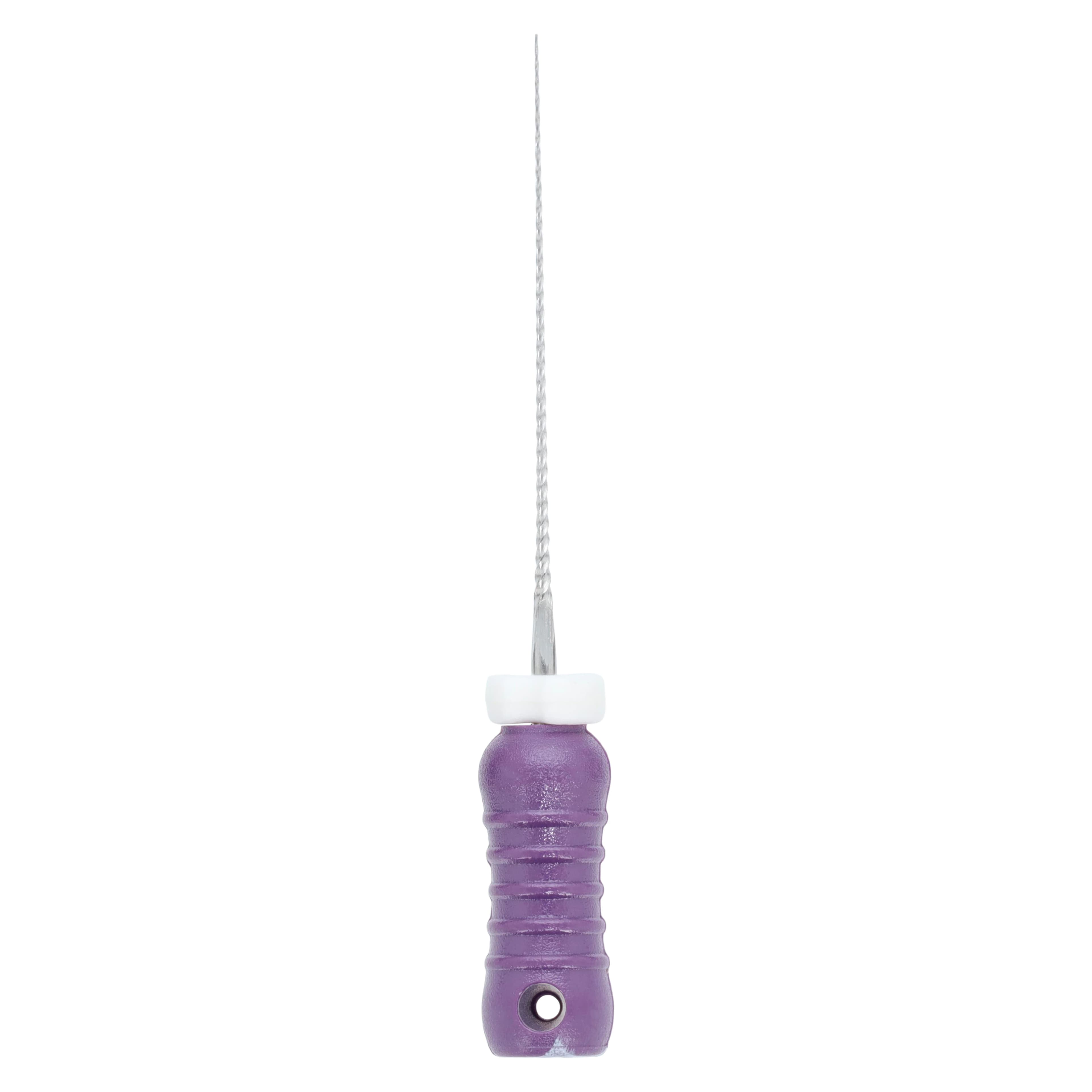 Roydent K-Files #10 (Purple), 21mm, Stainless Steel, Pack of 6, 06321010R - #10 Purple Roydent K-Files 21mm Pack of 6 - Image 1