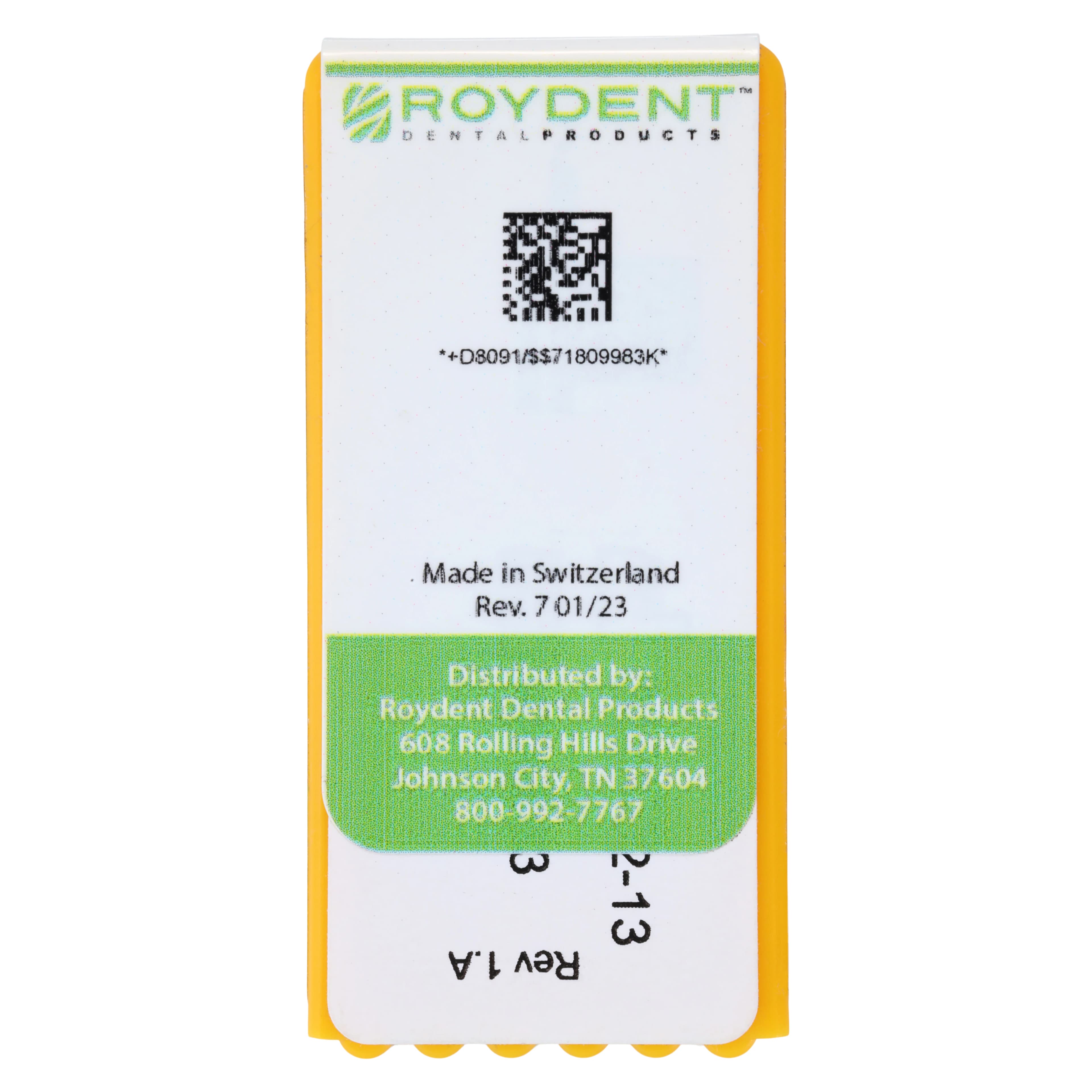 Roydent Peeso Reamer, Size #1, 32 mm, Stainless Steel, 6/Pk thumbnail 2