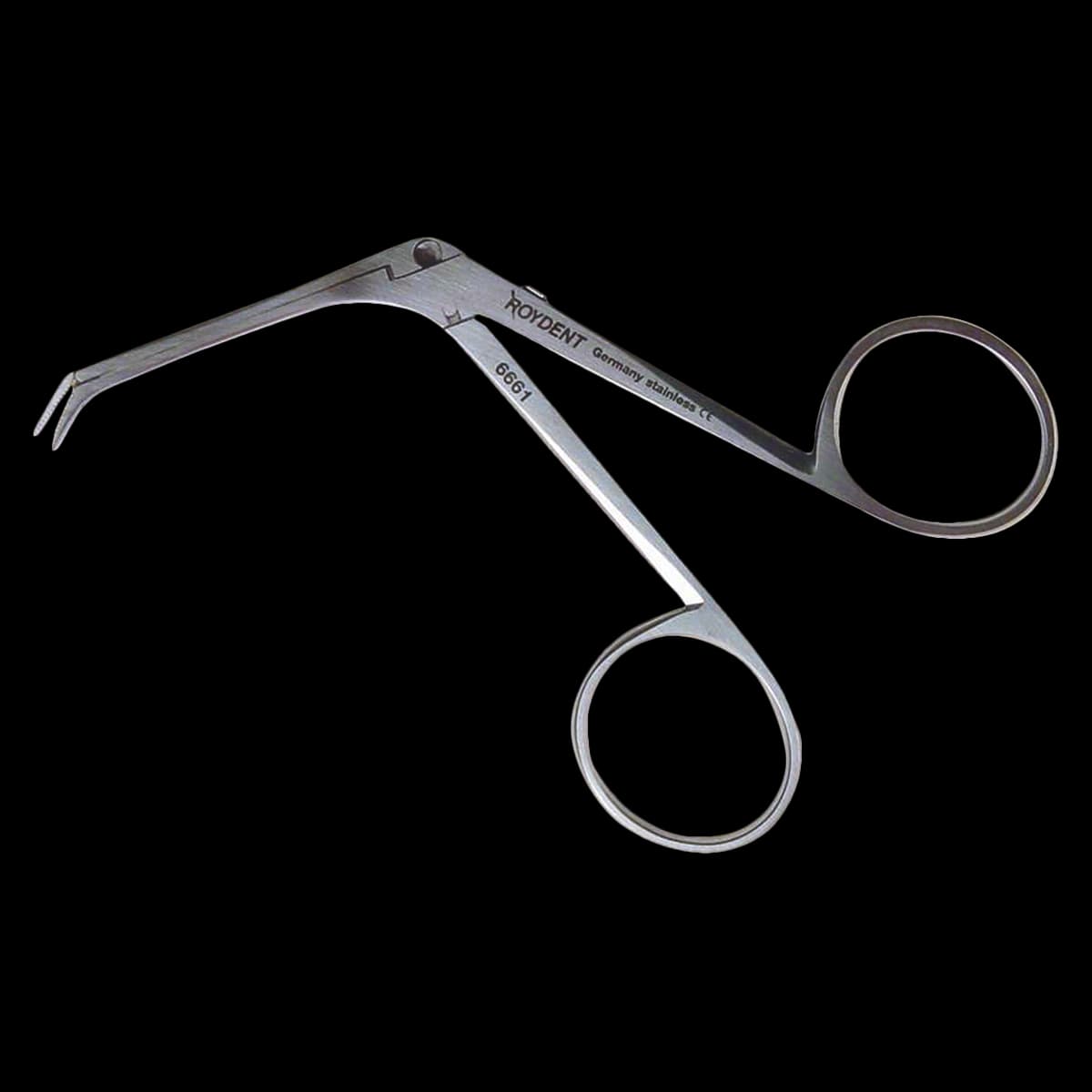 Advanced Micro Endo Forcep 45 Degree, Roydent Dental - Advanced Micro Endo Forcep 45 Degree - Image 1