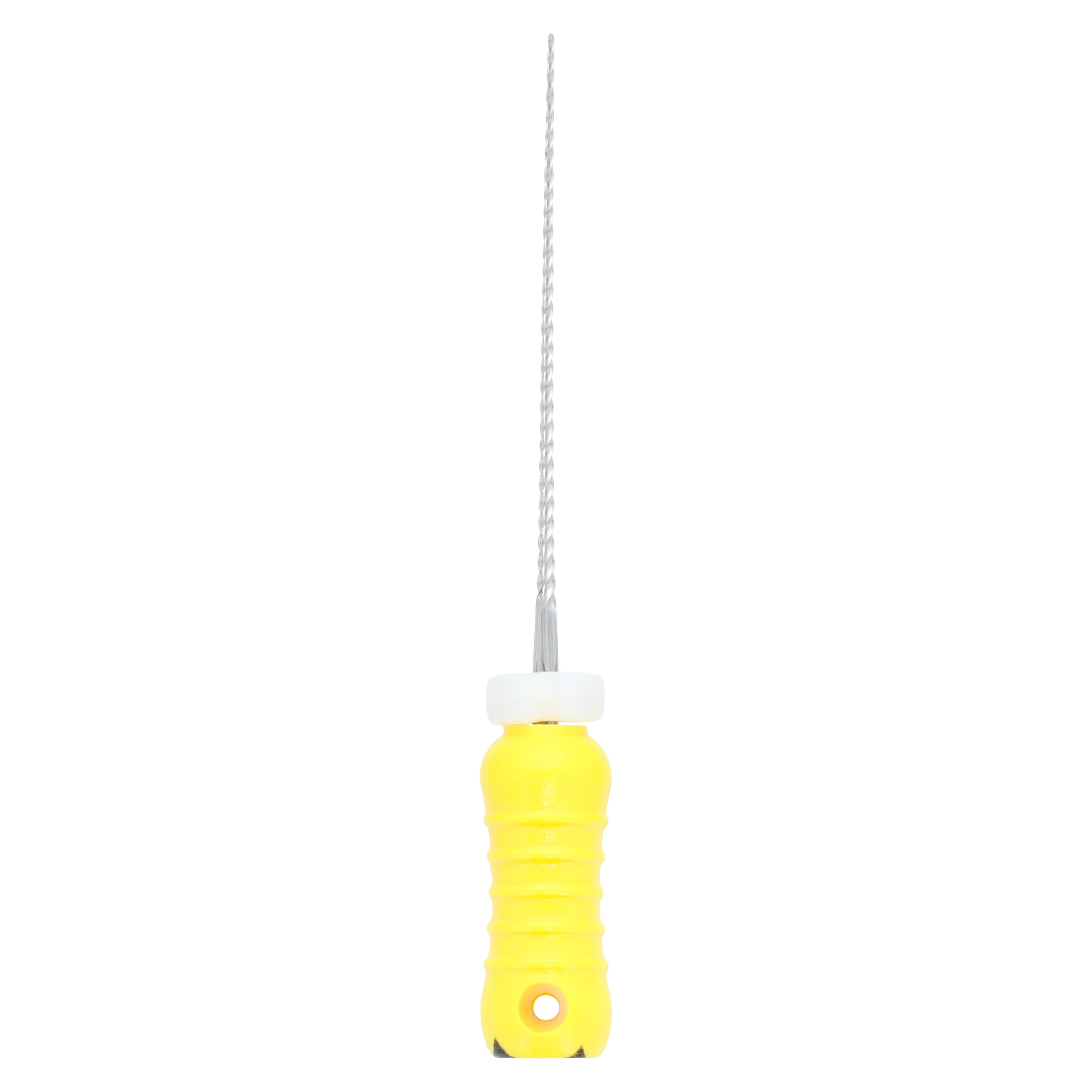 Roydent K-Files #20 (Yellow), 21mm, Stainless Steel, Pack of 6, 06321020R - #20 Yellow Roydent K-Files 21mm Pack of 6 - Image 1