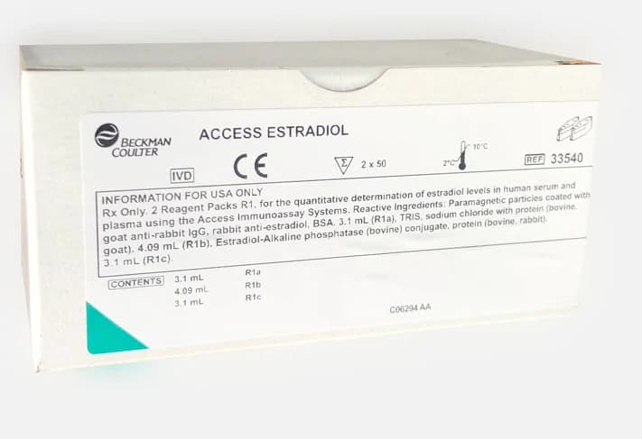 Access 2 Estradiol Reagent, 2x50 Count, 100/Kit - Access Estradiol - Image 1