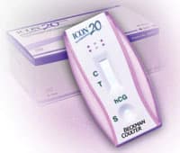 Beckman Coulter Icon 20 hCG Cassette Test, CLIA Waived for Urine / Moderate for Serum, with Dropper, Box - Icon 20 hCG - Image 1
