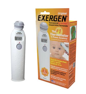 Exergen TAT 2000 Temporal Scanner Thermometer, Reusable, Dual Scale, Battery Operated - TAT 2000 Temporal Scanner - Image 1