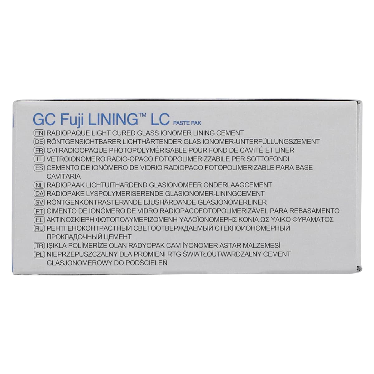 GC Fuji LINING LC Paste Pak Refill, Light-Cured Glass Ionomer Lining Cement, 7 g (4.7 mL) Cartridge, Dentin B3, 001887 thumbnail 5