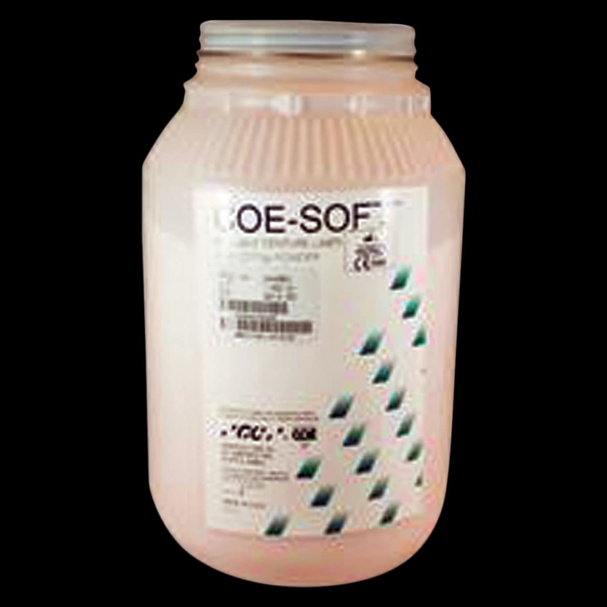 Coe-Soft Resilient Denture Reline Material, Self-Cure, Powder Refill, 5 lb Jar, Pink, 344004 thumbnail 2