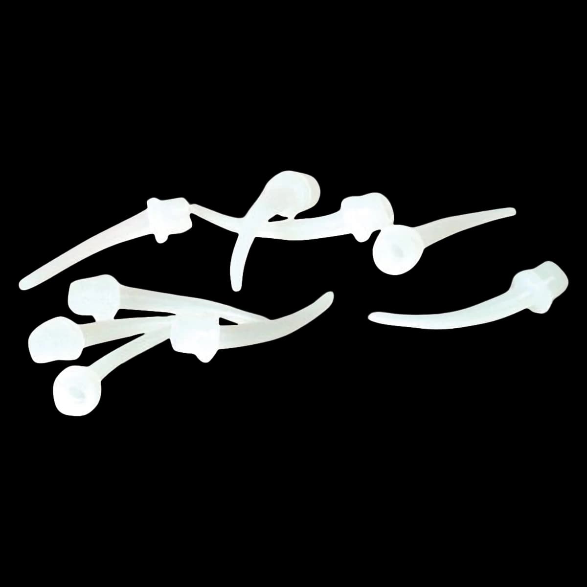 GC Examix NDS Intra-Oral Tips, White, Curved, Universal/Pink/Aqua Mixing Tips, 100/Pk, 150100 - Examix NDS, Intra-Oral Tips, White, 100/Pk, 150100 - Image 1