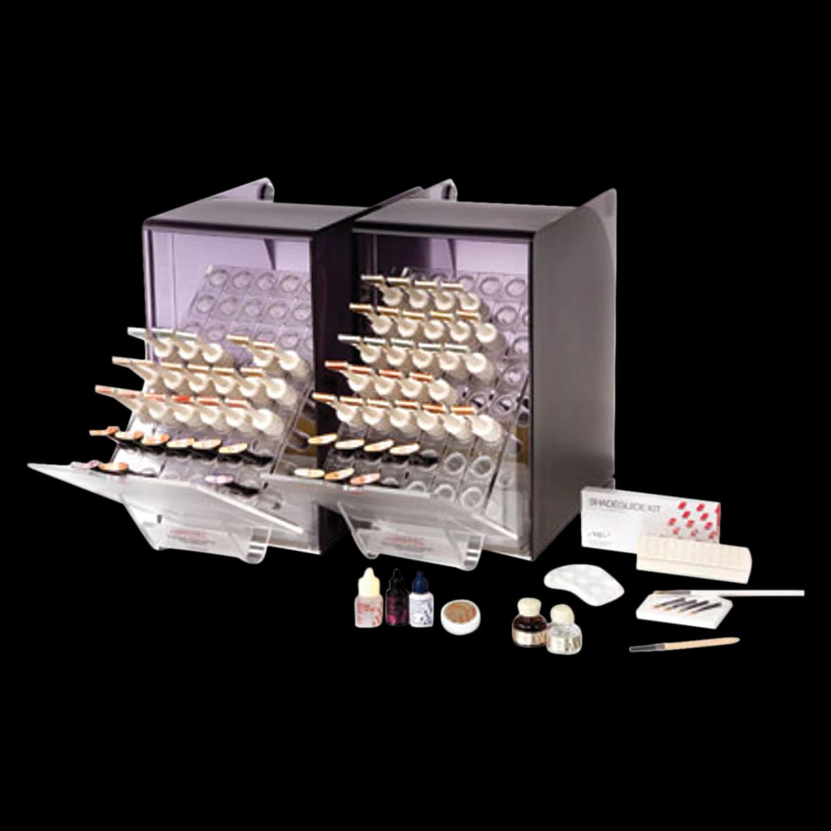 GC America Gradia Master Set, Light Cure Indirect Restorative Composite, 10 Shades (A1, A2, A3, A3.5, B2, B3, B4, C2, C3, D3) - GC America - GRADia Master Set - 10 SHADES - Image 1