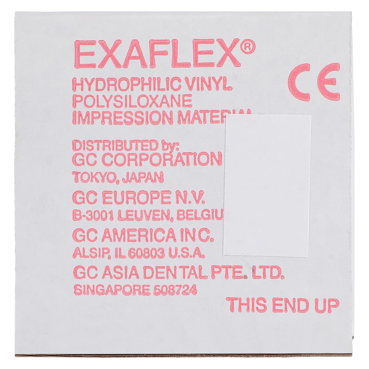 GC America Exaflex Injection Vinyl Polysiloxane Impression Material Refill, Base and Catalyst, 2 x 74 mL Tubes, Pink, 138120 thumbnail 5