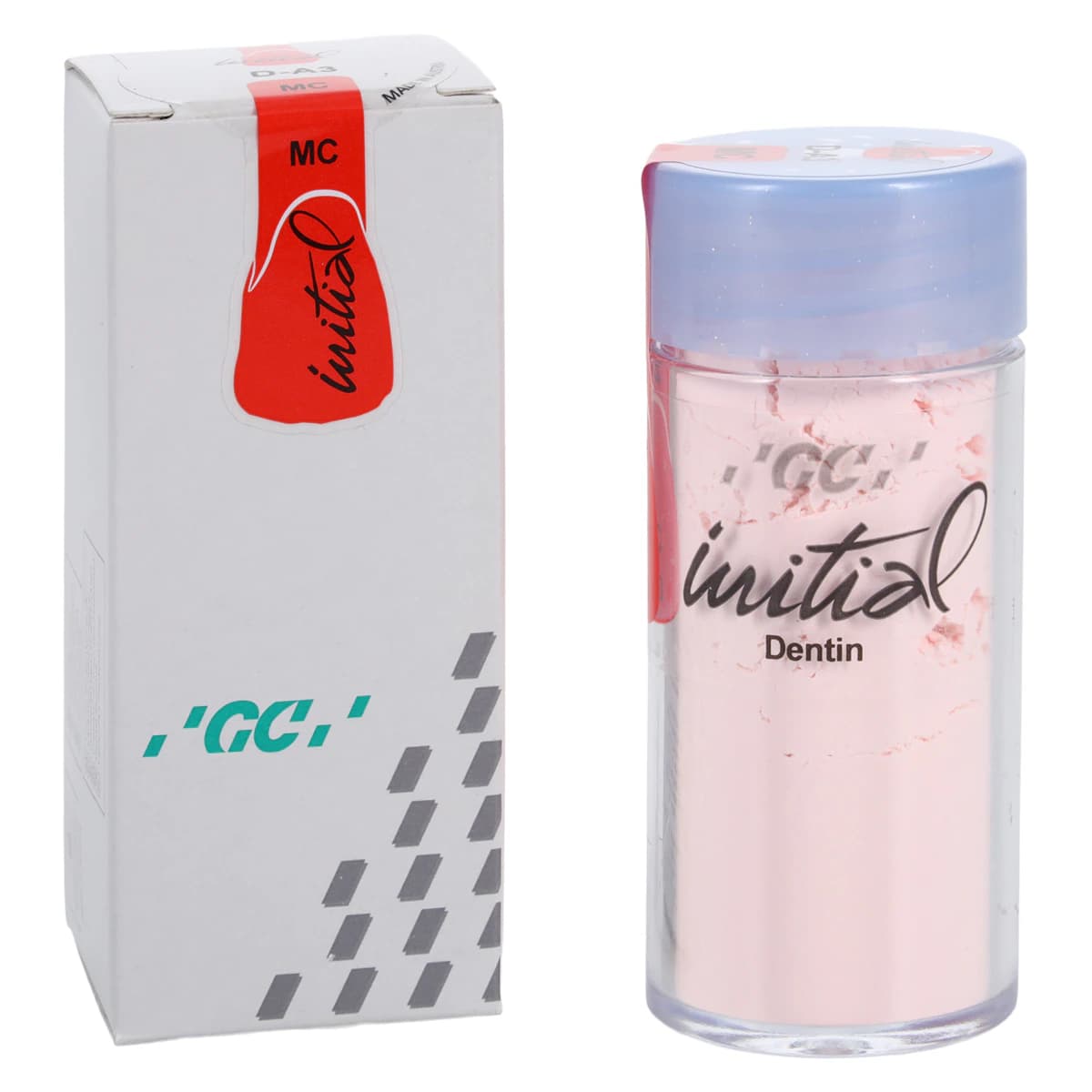 GC Initial MC Dentin Ceramic, DA3, 50g Jar - GC Initial MC Dentin Ceramic - Image 1
