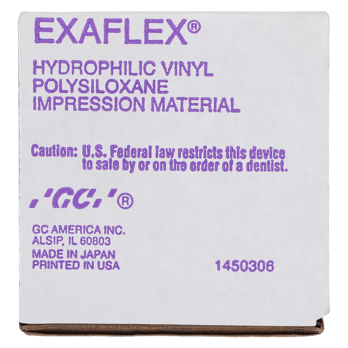 EXAFLEX® Vinyl Polysiloxane Impression Material, Monophase, No Frill Refill, 2 x 74 ml Tubes, 138420 thumbnail 4