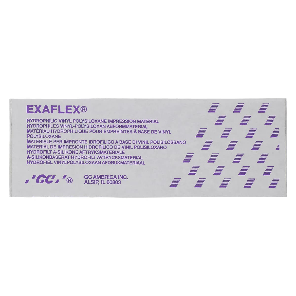 EXAFLEX® Vinyl Polysiloxane Impression Material, Monophase, No Frill Refill, 2 x 74 ml Tubes, 138420 thumbnail 6