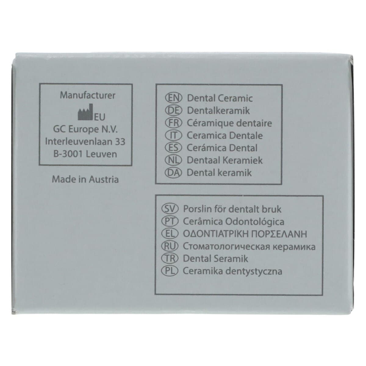 GC Initial Zr Enamel E-59, 20 g Jar, 875069 thumbnail 8