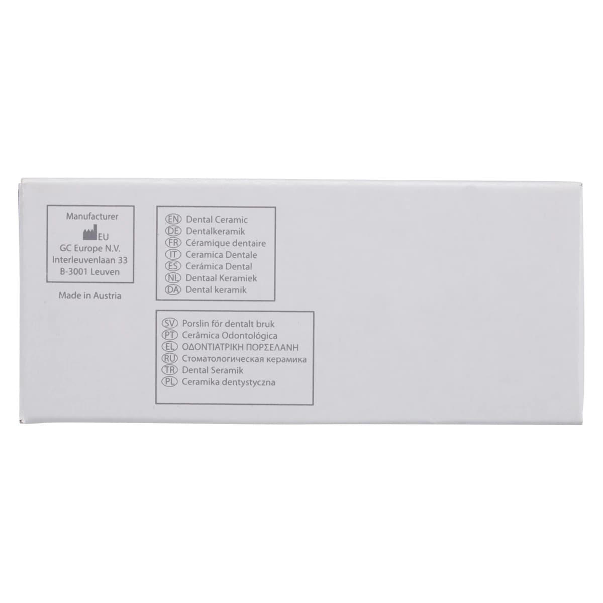 GC Initial Zr Dentin Ceramic, Shade DA2, 50 g thumbnail 10