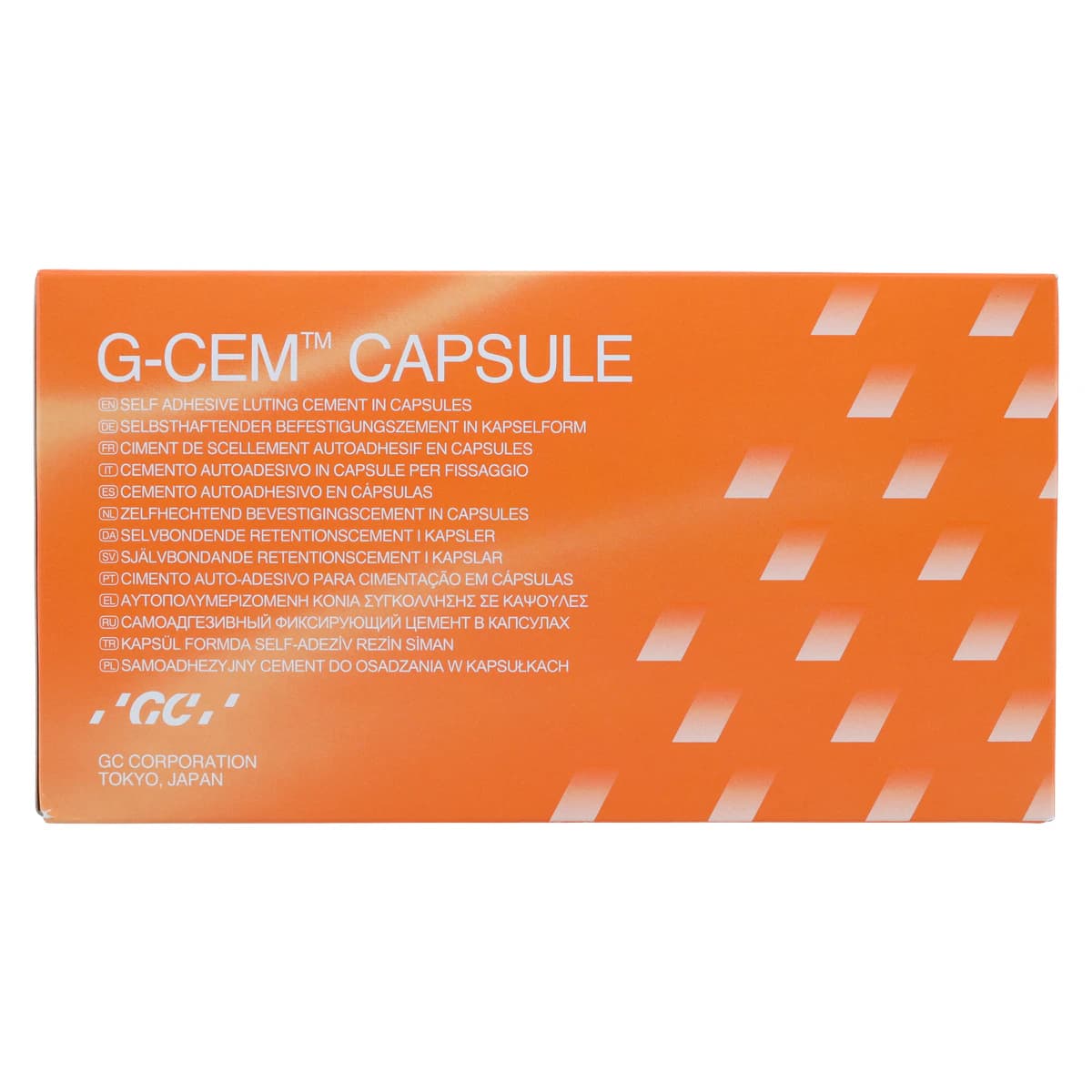 G-CEM AO3 Dual Cure Self-Adhesive Resin Luting Cement Capsules, 500 mg, 50/Bx, 002585 thumbnail 4
