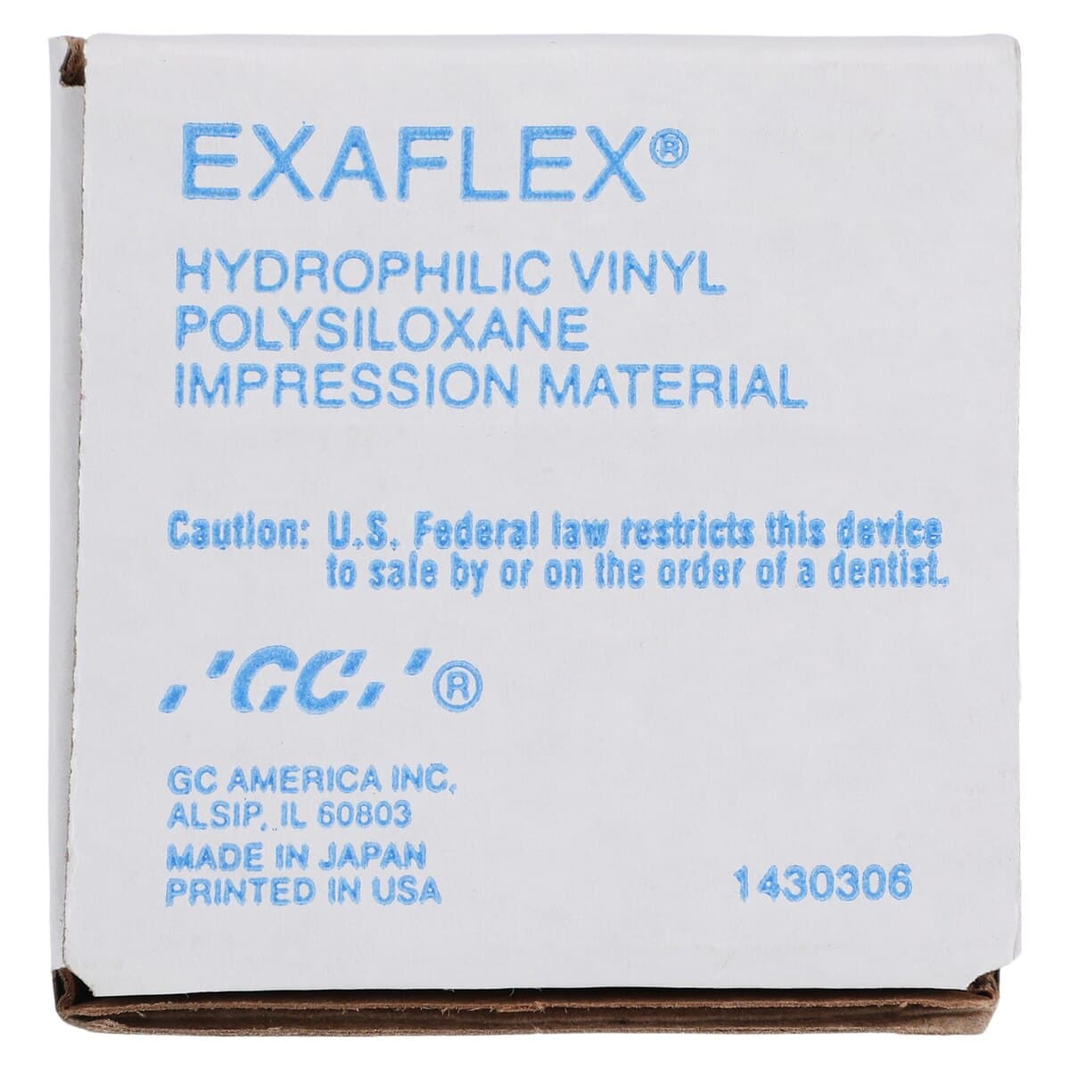 EXAFLEX® Vinyl Polysiloxane Impression Material, Regular Body, No Frill Refill, 2 x 74 mL Tubes, 138020 thumbnail 5