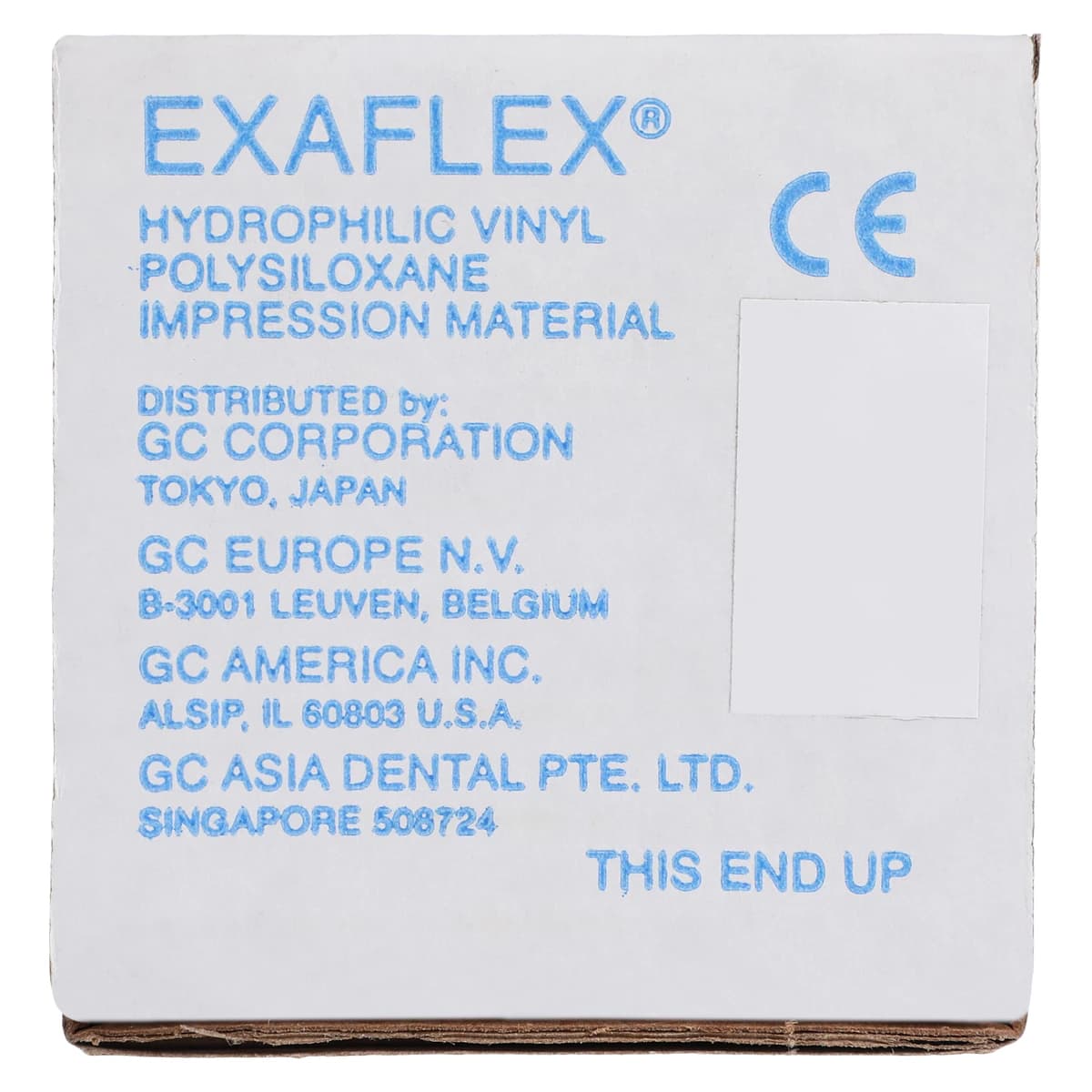 EXAFLEX® Vinyl Polysiloxane Impression Material, Regular Body, No Frill Refill, 2 x 74 mL Tubes, 138020 thumbnail 6