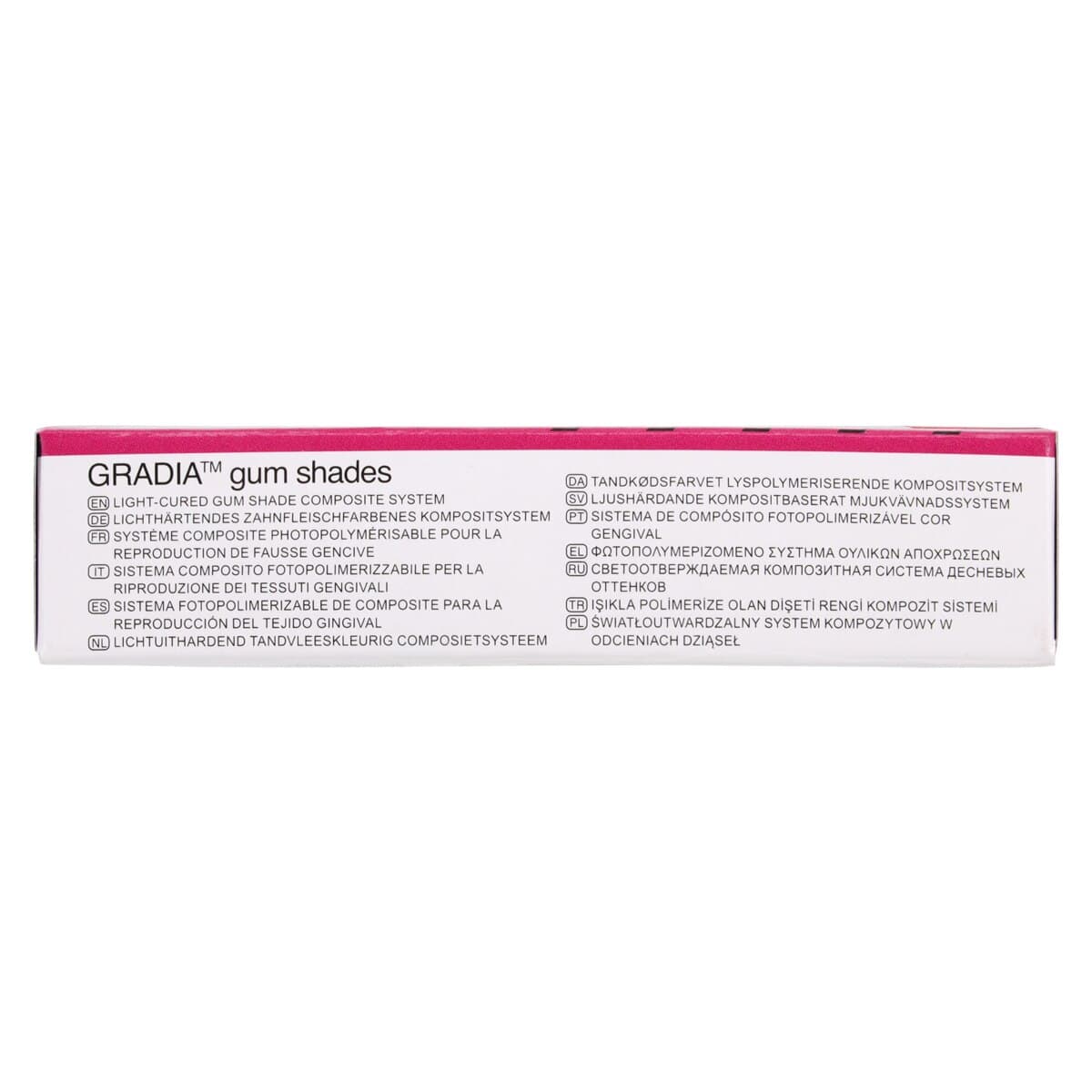 GC Gradia Gum Body Shade G244, Light-Cure Indirect Composite, 2.9 mL Syringe Refill thumbnail 8