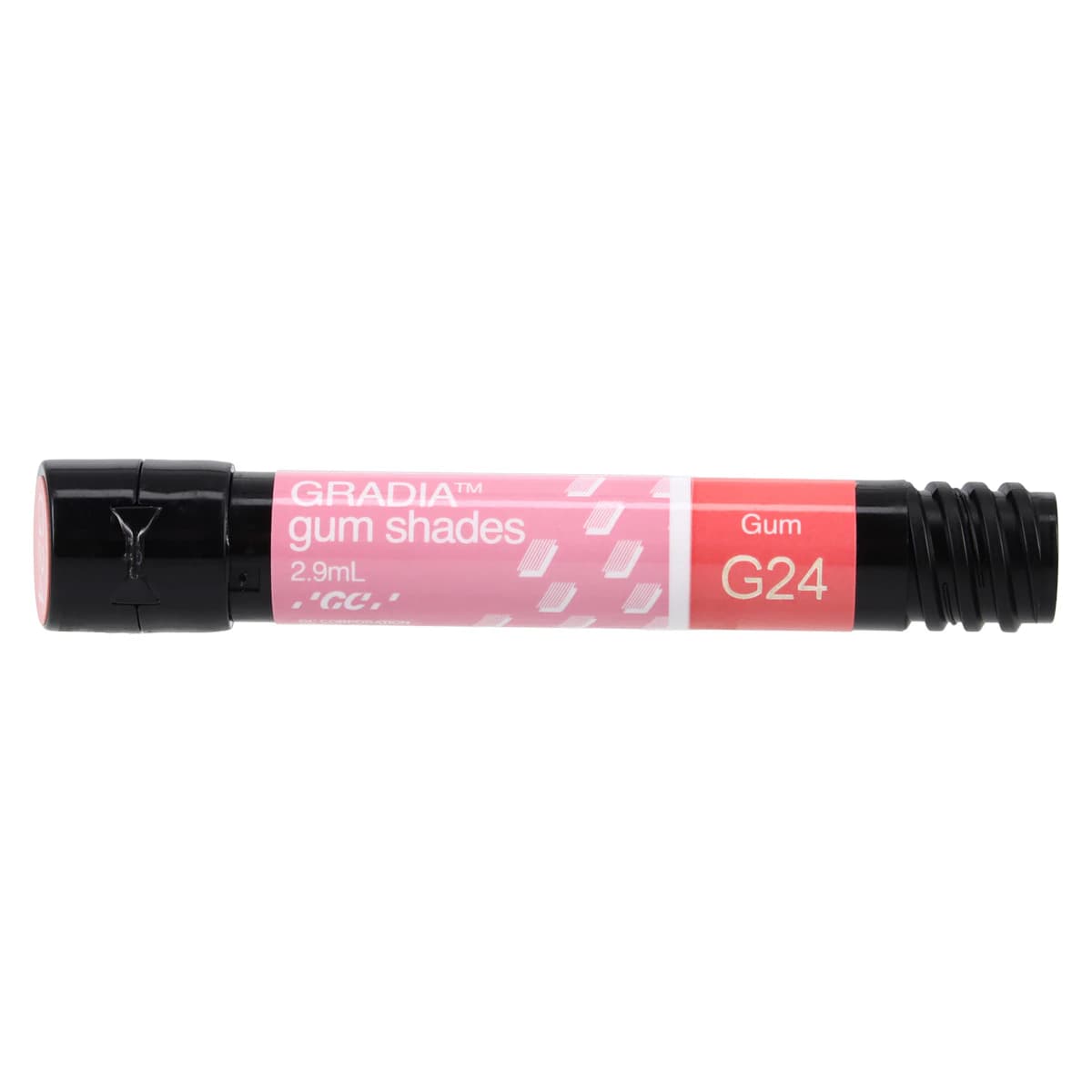 GC Gradia Gum Body Shade G244, Light-Cure Indirect Composite, 2.9 mL Syringe Refill thumbnail 2