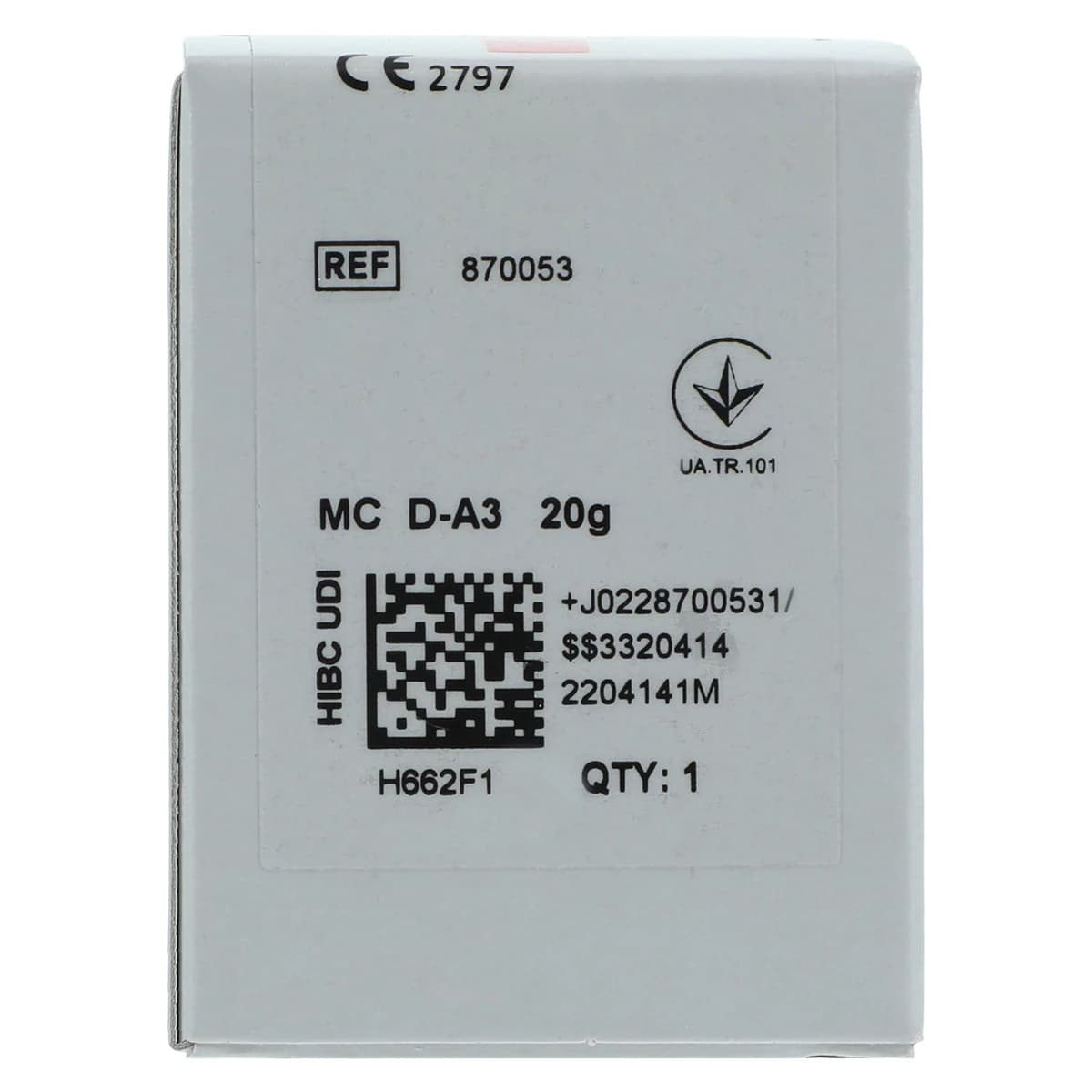 GC Initial MC Dentin Refill, DA3, 20g Jar thumbnail 9