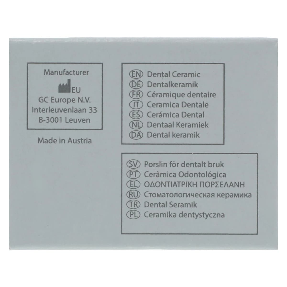 GC Initial MC Clear Fluorescence CL-F Porcelain Powder, 20g Jar thumbnail 7