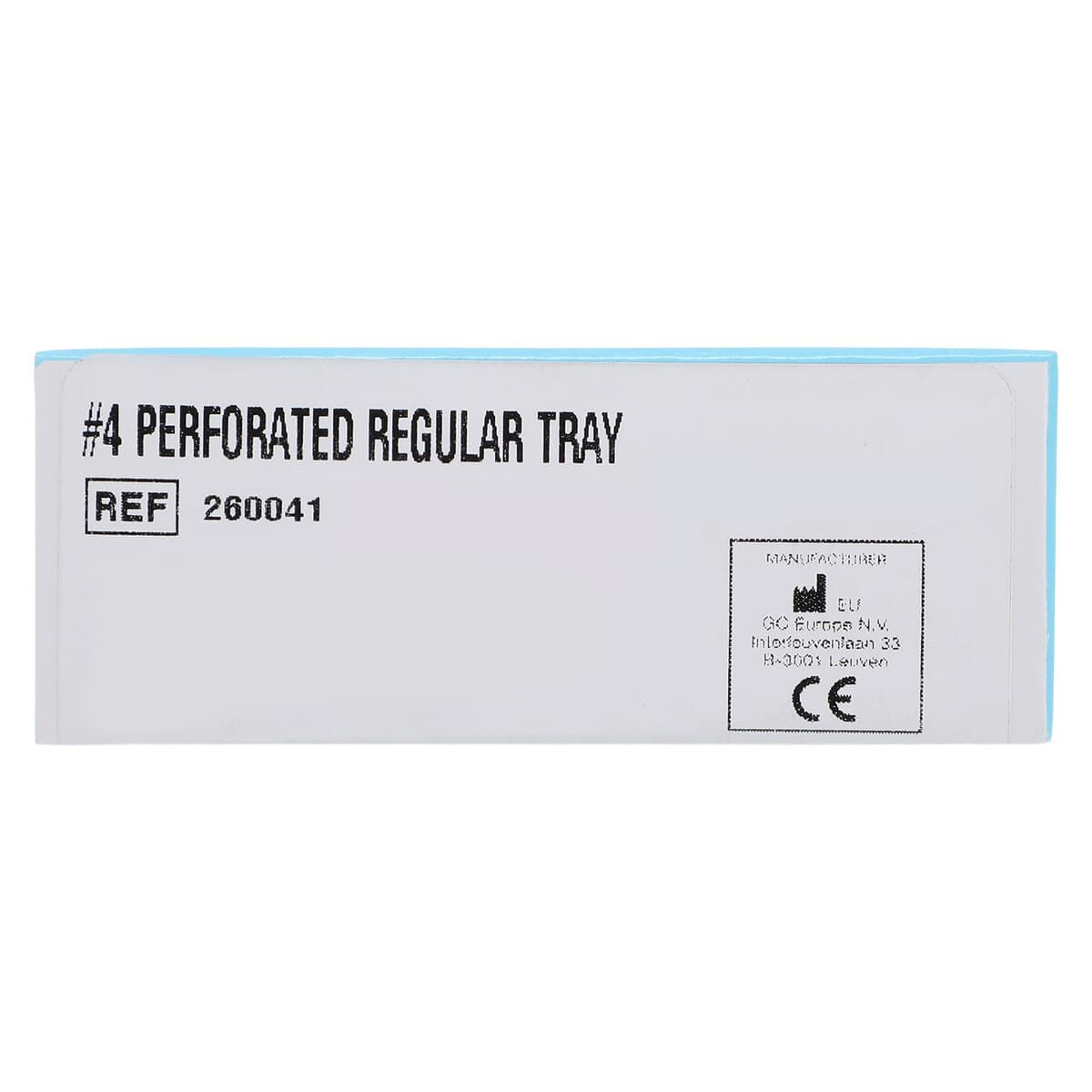 COE Nickel-Plated Perforated Impression Tray, #4 Medium Upper, 1/Pk, 260041 thumbnail 5