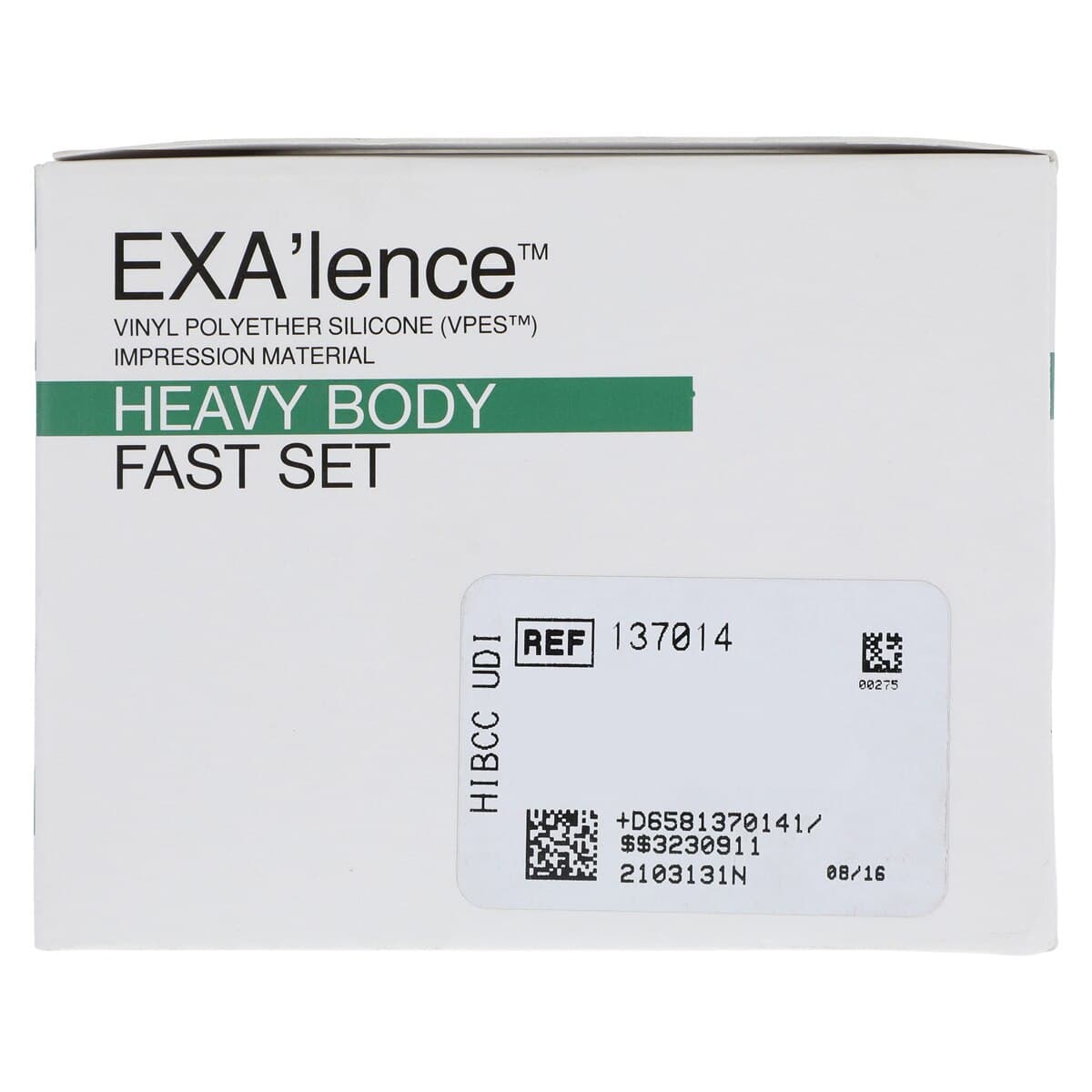 GC America EXA'lence VPES Impression Material, Heavy Body, Fast Set, 48 ml Cartridges, Refill with Tips, 4/Pkg, 137014 thumbnail 4