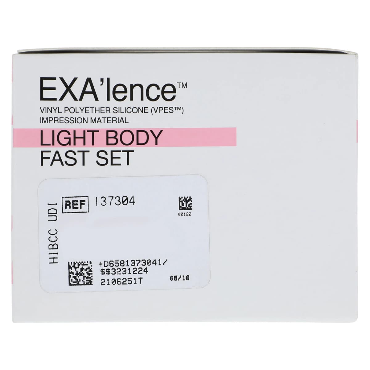 EXA'lence VPES Impression Material Refill, Light Body, Fast Set, Pink, 4 x 48 mL Cartridges with 12 Mixing Tips, GC America 137304 thumbnail 4