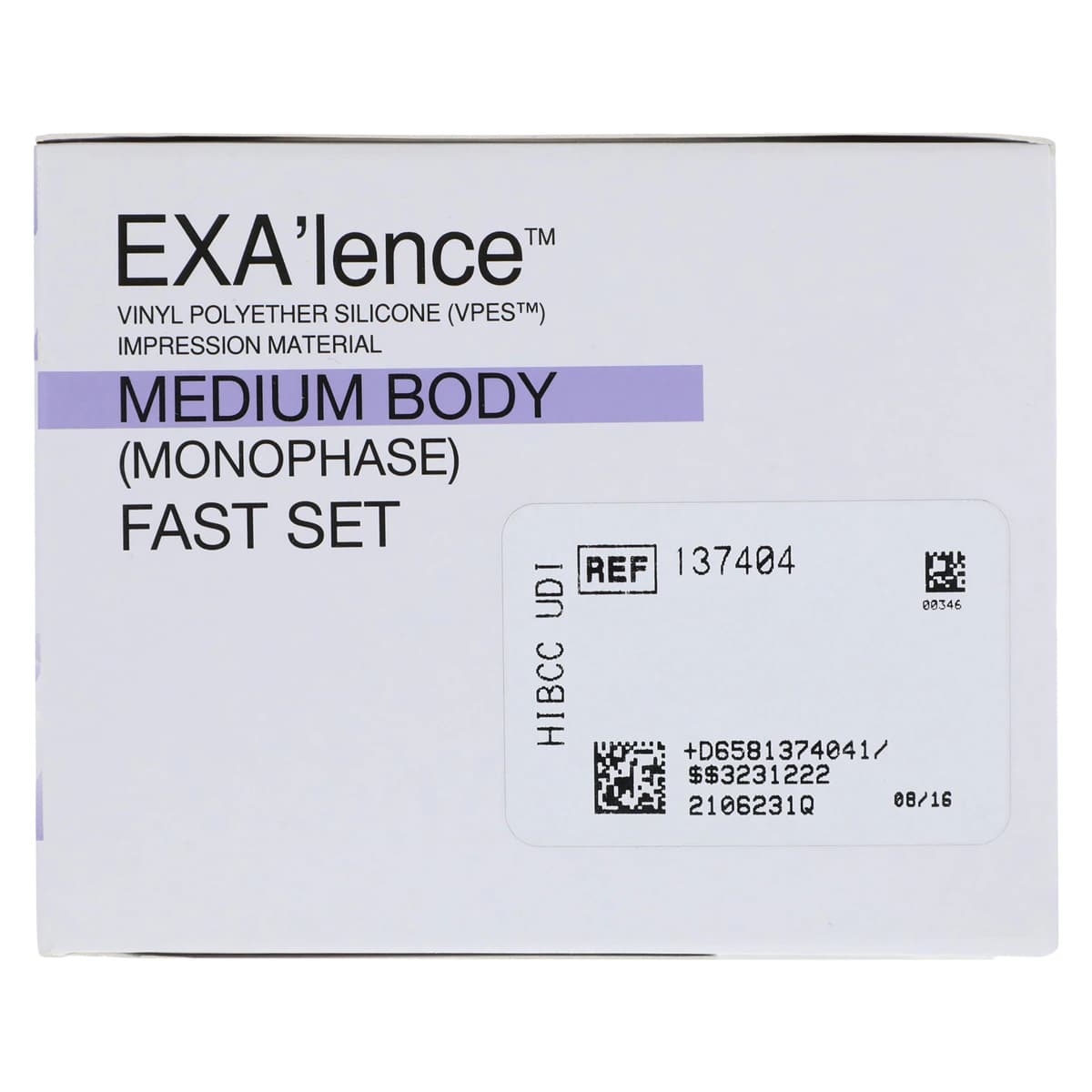 GC America EXA'lence VPES Impression Material Refill, Fast Set, Monophase, 48 mL Cartridges, 4/Pkg with 12 Mixing Tips, 137404 thumbnail 4