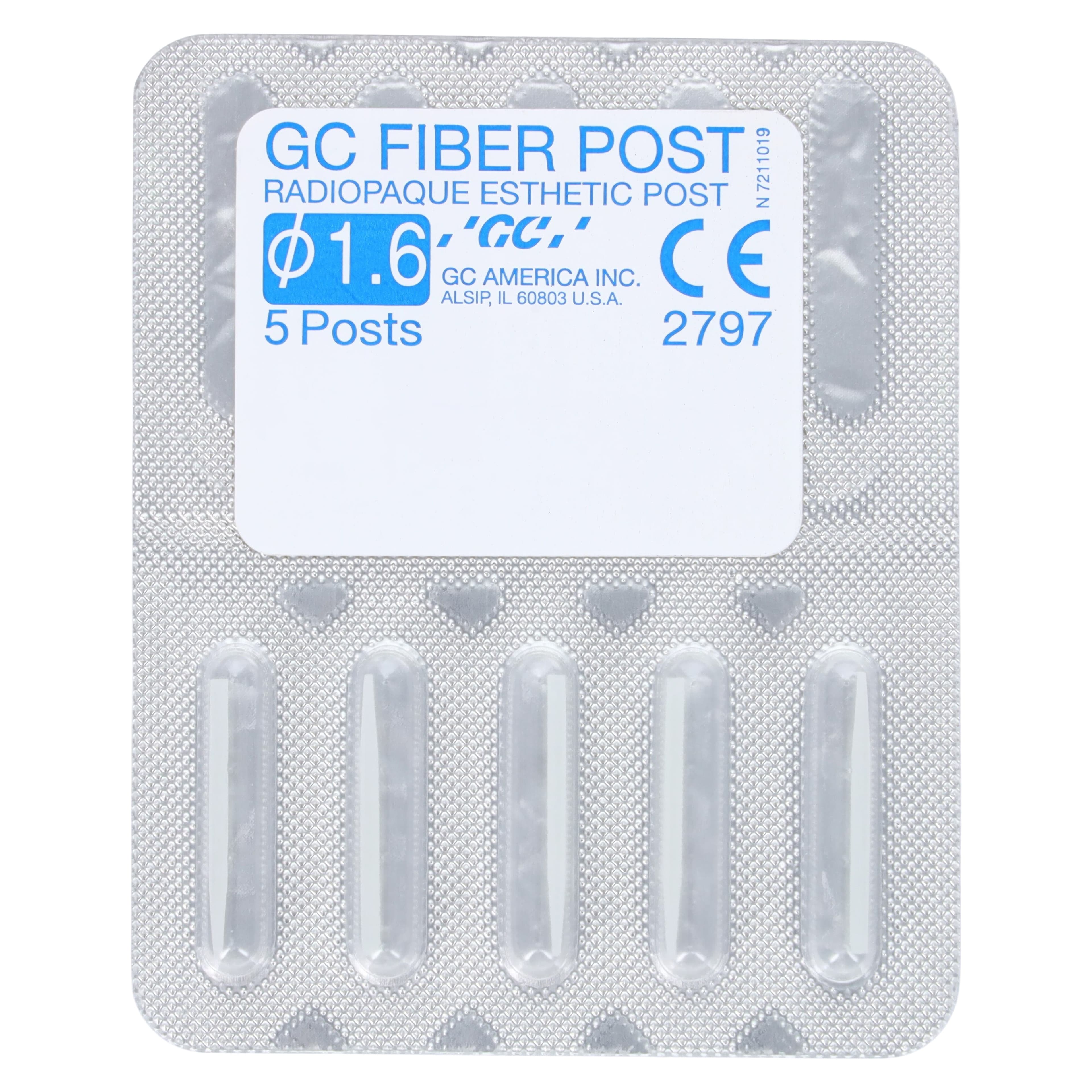 GC Fiber Post Refill, 1.6 mm, 10/Pkg, 400006 thumbnail 2