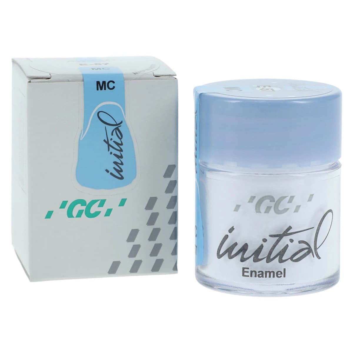 GC Initial MC Enamel Ceramic Refill, E-57, 20g Jar - GC Initial MC Enamel Ceramic Refill - Image 1