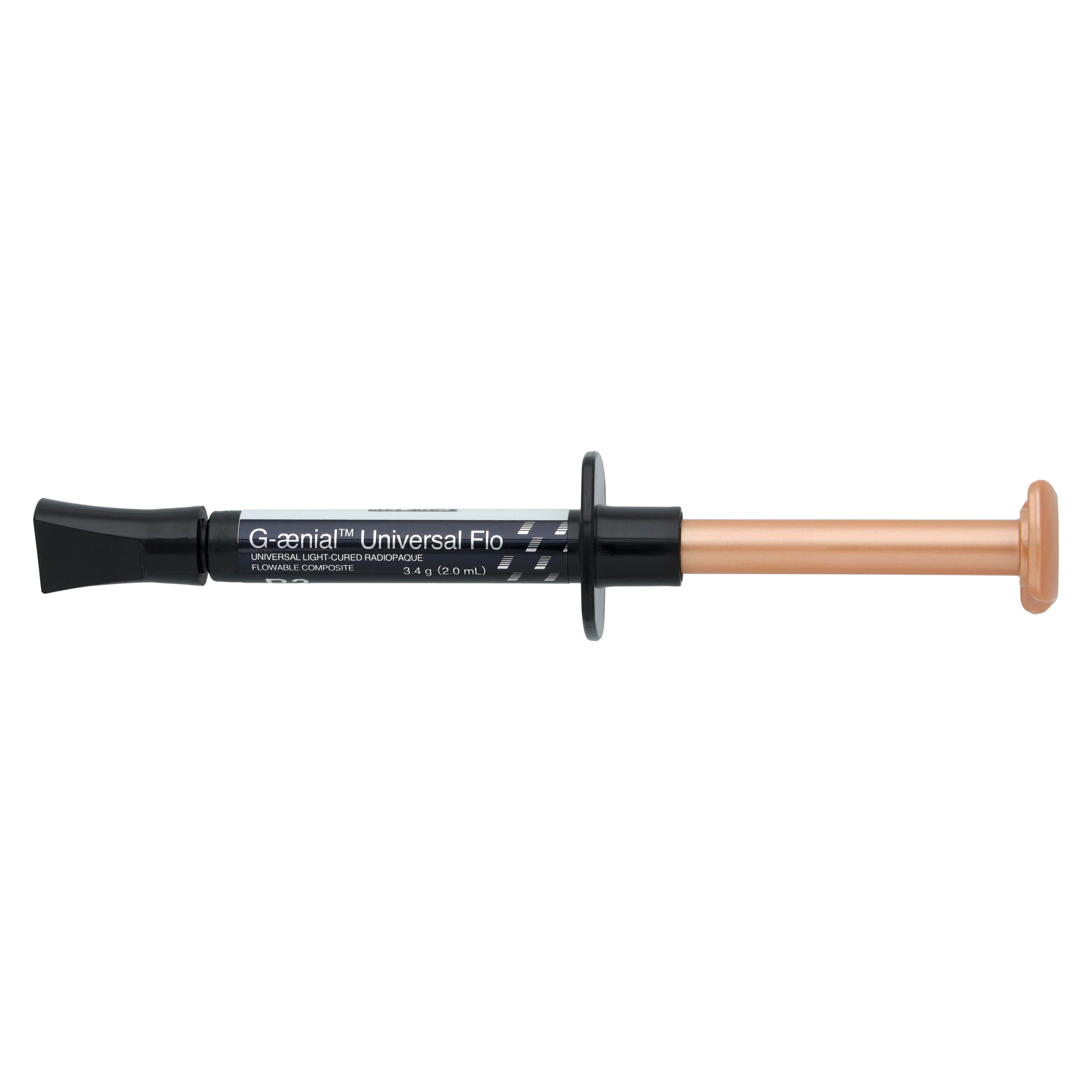 G-aenial Universal Flo Flowable Composite Syringe Refill, Shade B2, 3.4 g, 1 Syringe with 20 Tips, 004208 thumbnail 2