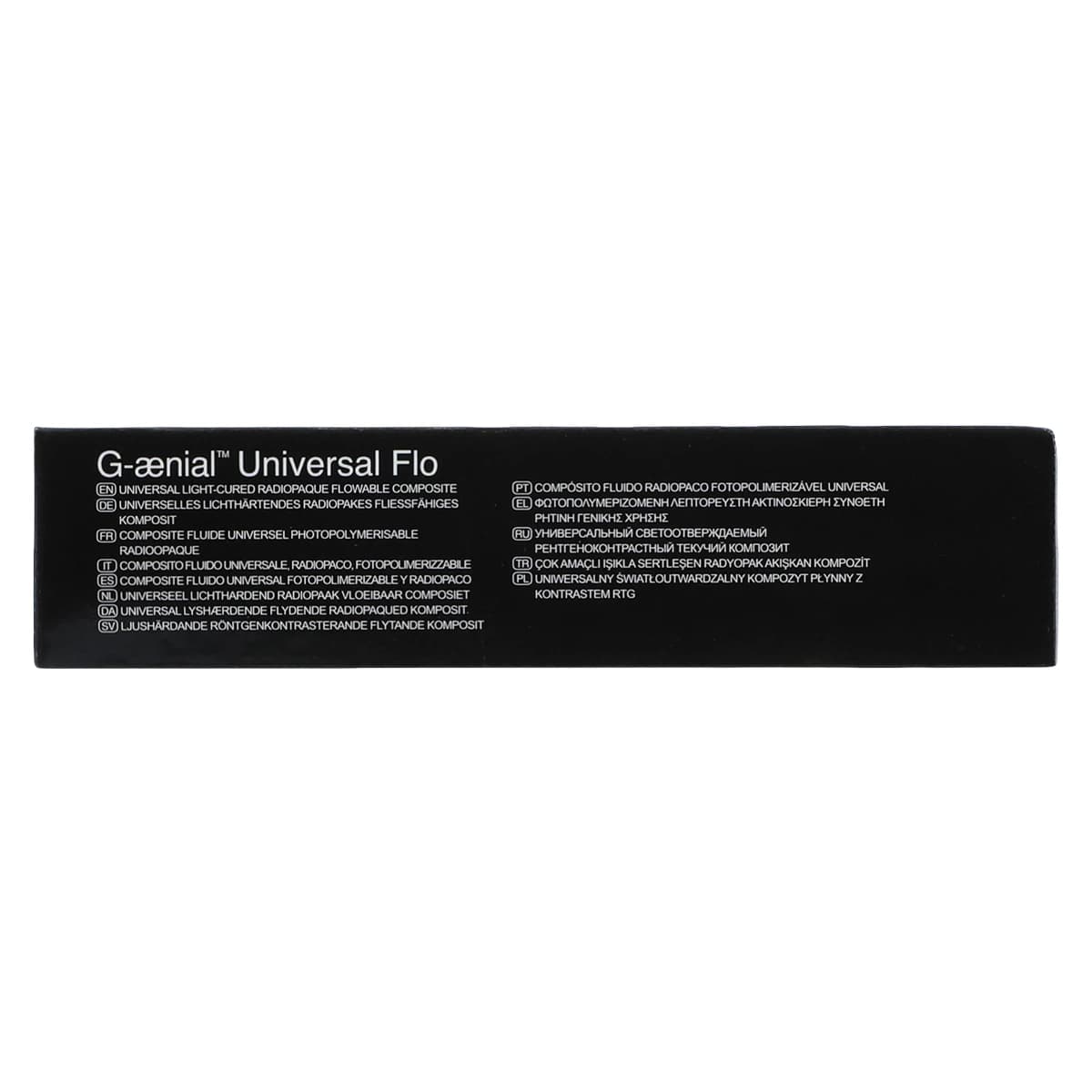 G-aenial Universal Flo Syringe Refill, Shade CV, 3.4 g, 1 Syringe with 20 Tips thumbnail 3