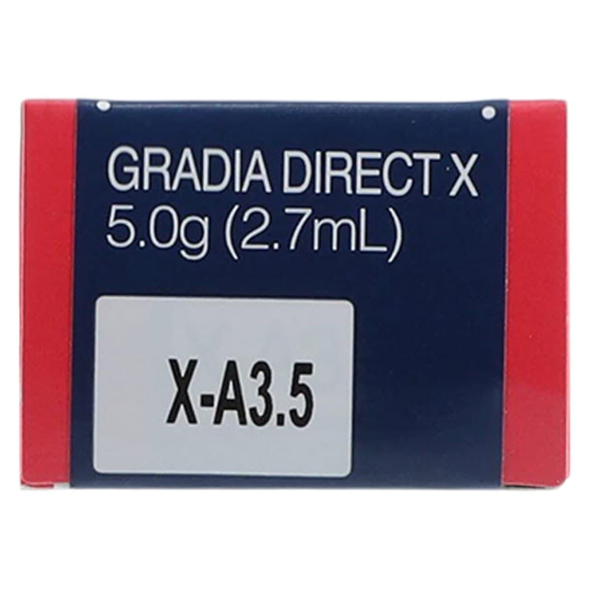 GC America Gradia Direct X Universal Composite Syringe Refill, Shade X-A3.5, 2.7 mL (5 g), #002604 thumbnail 2