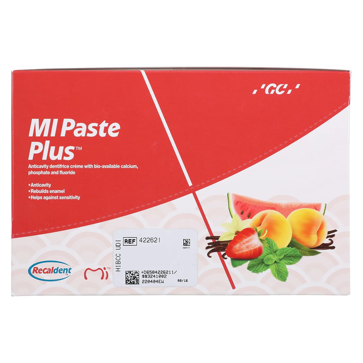 GC America MI Paste Plus Mint Topical Tooth Crème with RECALDENT and Fluoride, 40 g Tubes, 10/Box, 422621 thumbnail 7