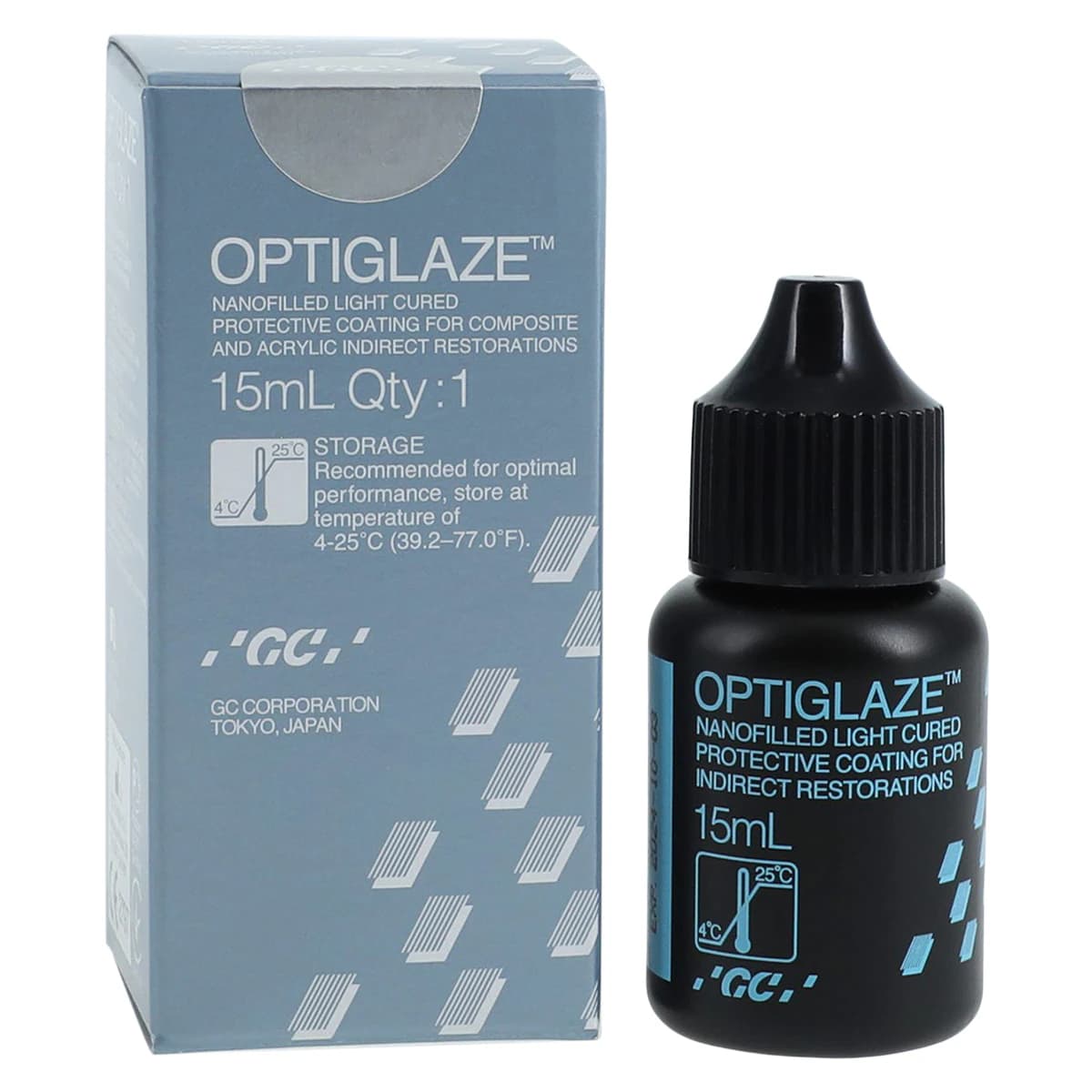 GC Optiglaze Nano-Filled Light-Cured Glossy Protective Coating, 15 mL Bottle, 1/Pk, 002613 thumbnail 2
