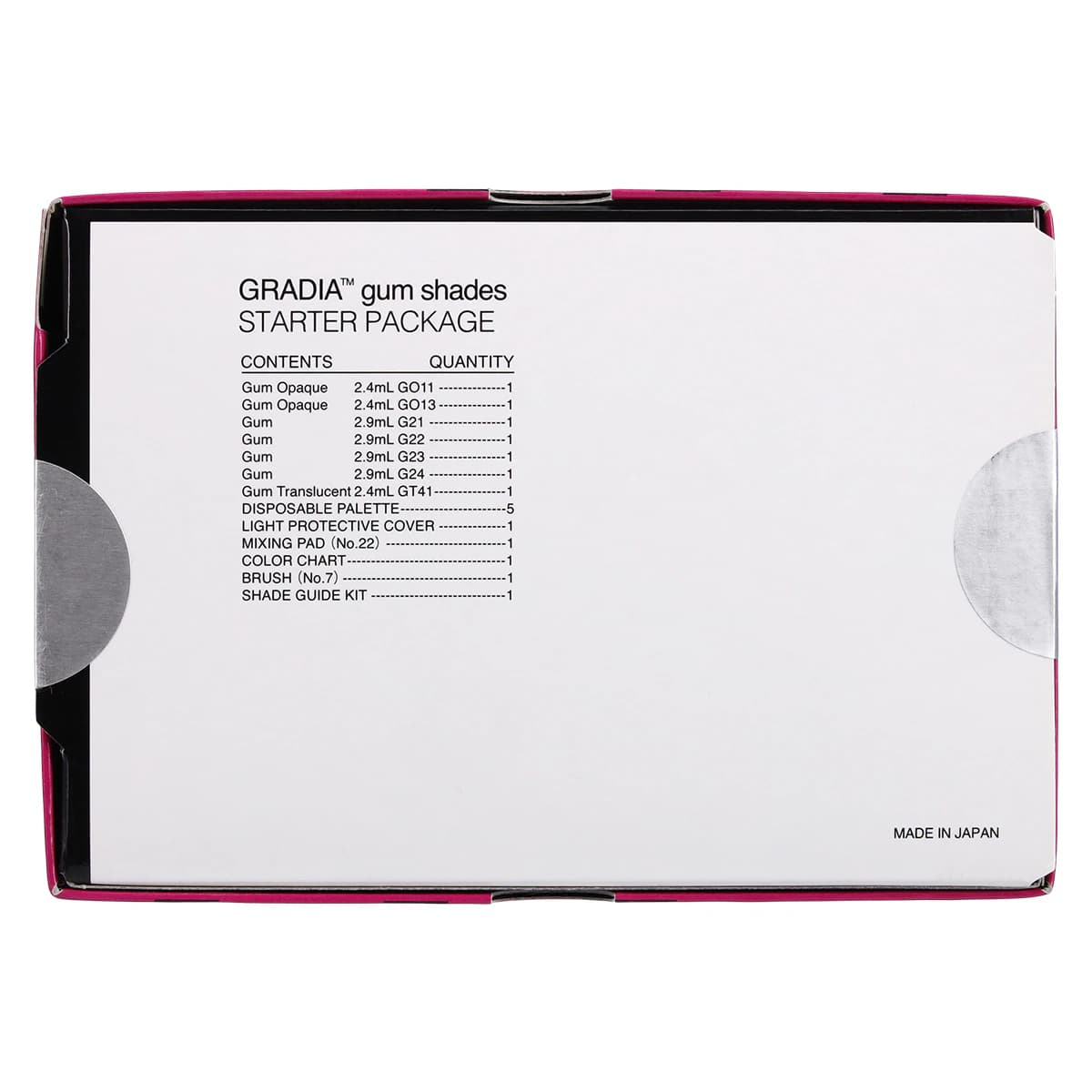 GC America Gradia Gum Shades Starter Kit, Gingival Composite System, 7 Syringes, 001889 thumbnail 6