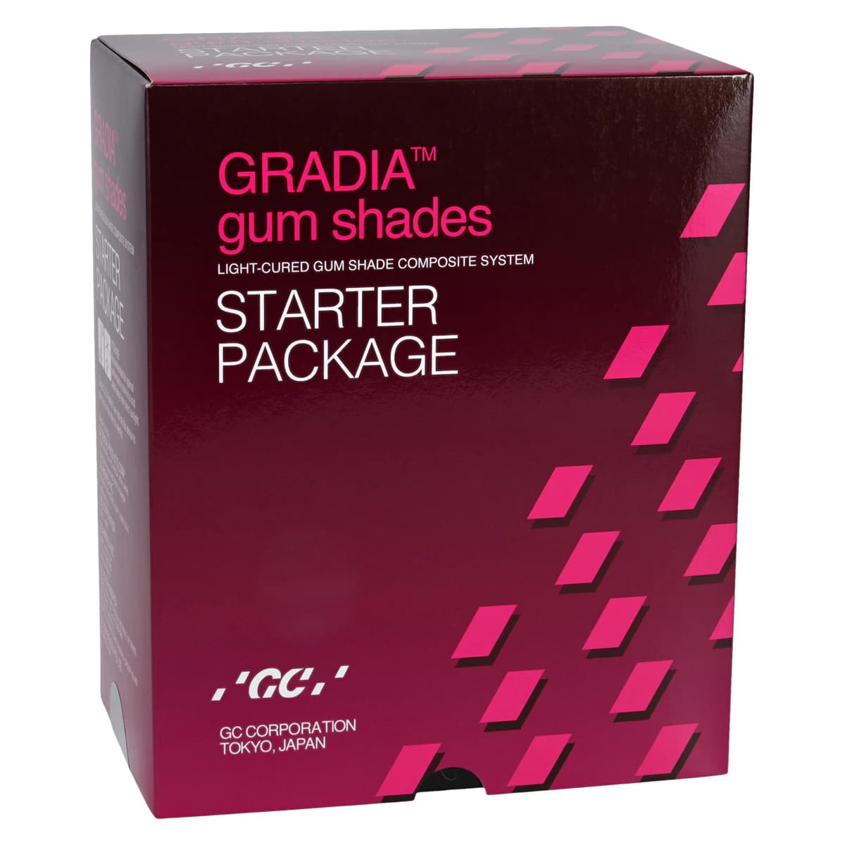 GC America Gradia Gum Shades Starter Kit, Gingival Composite System, 7 Syringes, 001889 - GRADIA Gum Shades Starter Kit - Image 1