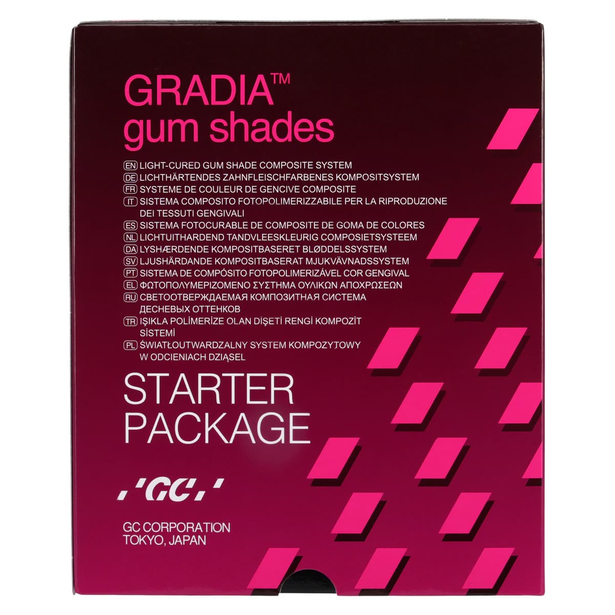 GC America Gradia Gum Shades Starter Kit, Gingival Composite System, 7 Syringes, 001889 thumbnail 3