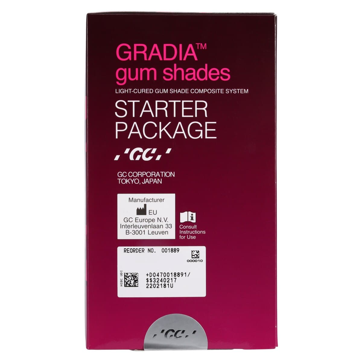 GC America Gradia Gum Shades Starter Kit, Gingival Composite System, 7 Syringes, 001889 thumbnail 5